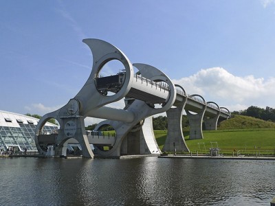 Falkirk Wheel thành tựu kỹ thuật độc đáo